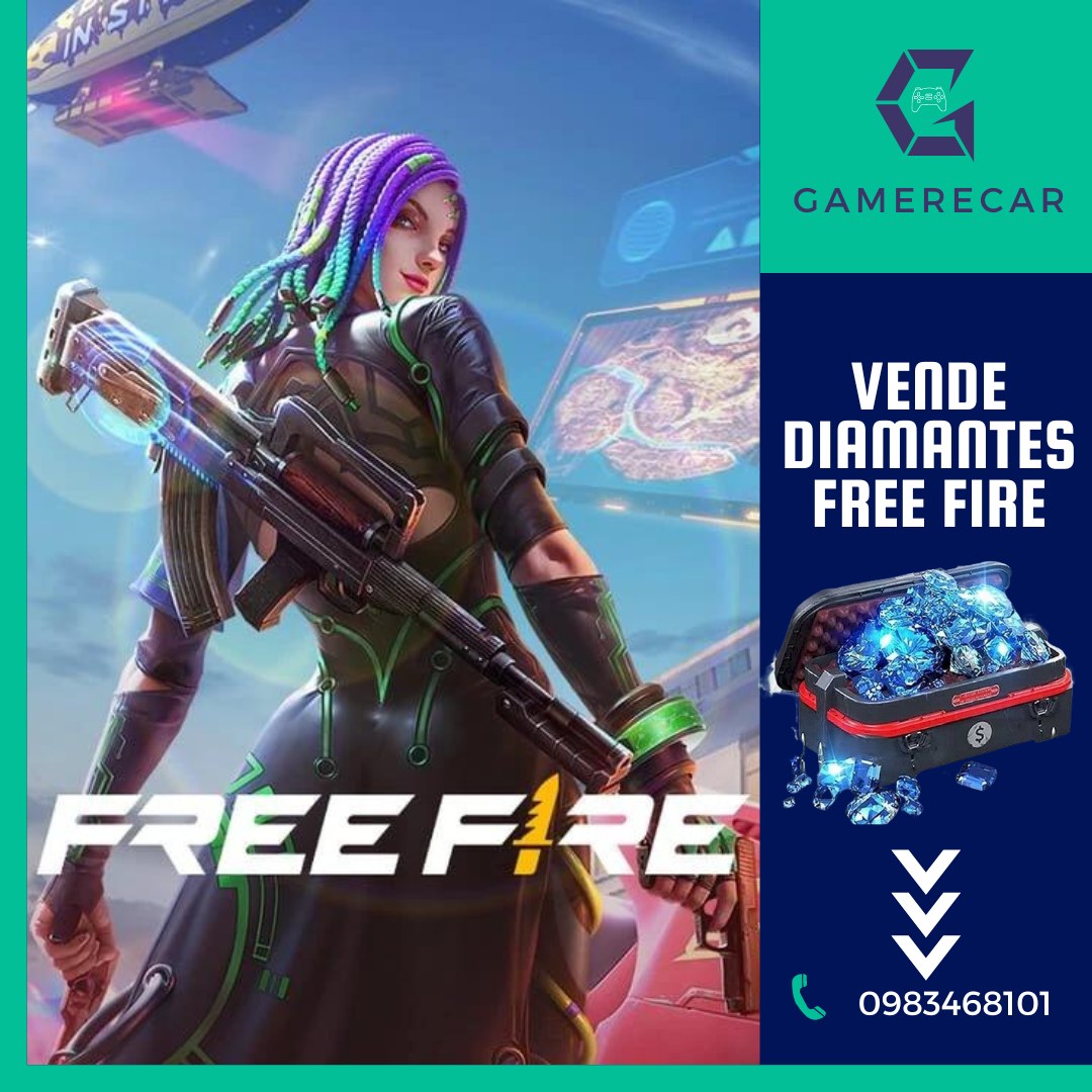 Quiero ser distribuidor y vender juegos en línea FREE FIRE